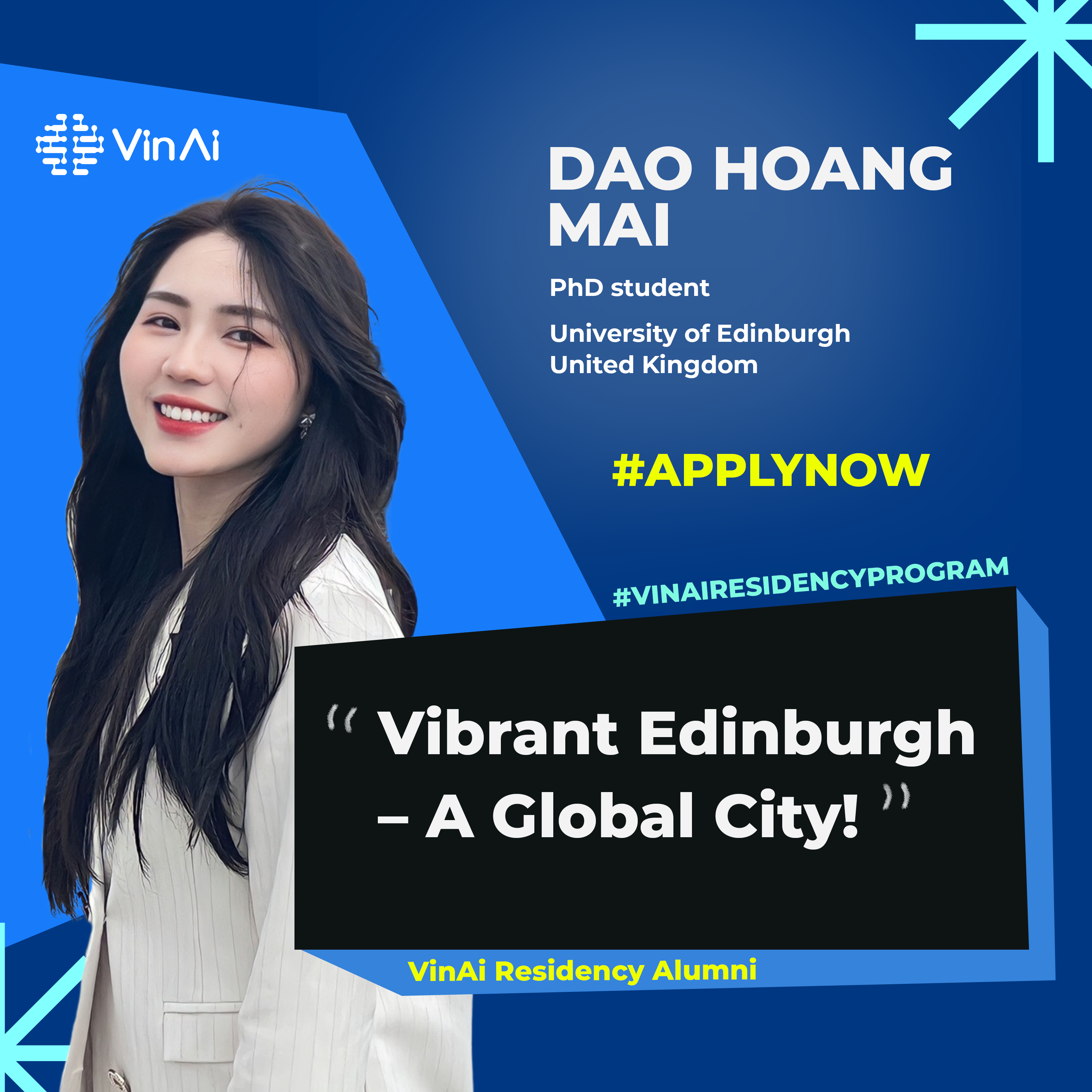 Dao Hoang Mai - PhD Student at The University of Edinburgh